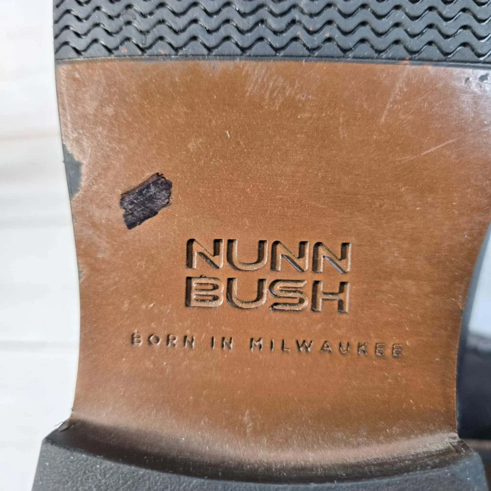 Nunn Bush Men's Westwood Oxford Dress Shoe - Black Size 9.5M‎